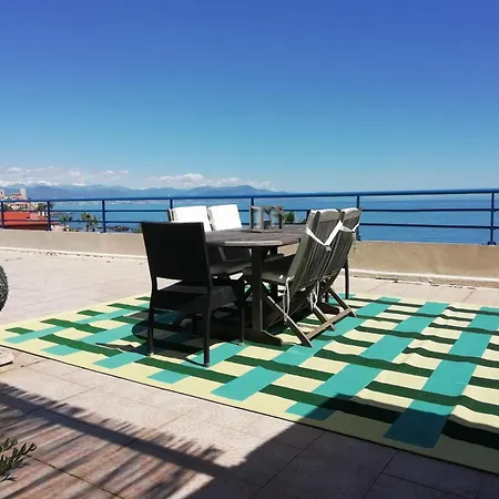 아파트 View Of Sea Rooftop 앙티브